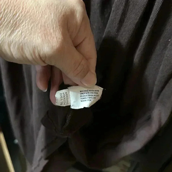 Girls GapKids Solid Brown Dress pockets cap sleeves - Picture 5 of 6